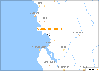 map of Yahaingkado