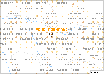 map of Yahalgammedda