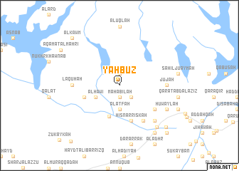 map of Yahbūz̧