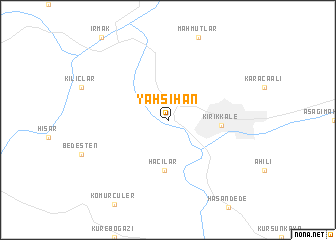 map of Yahşihan