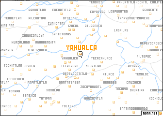 map of Yahualca