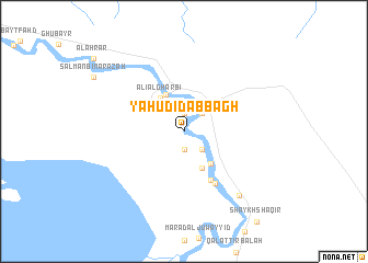 map of Yahūdī Dabbāgh