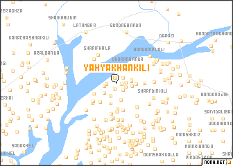 map of Yahya Khān Kili