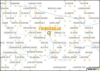 map of Yaiba Abajo