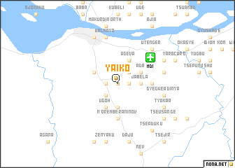 map of Yaiko