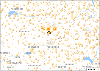 map of Yajung-ni