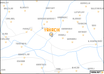 map of Yakacık