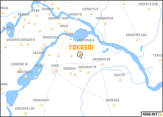 map of Yakasai