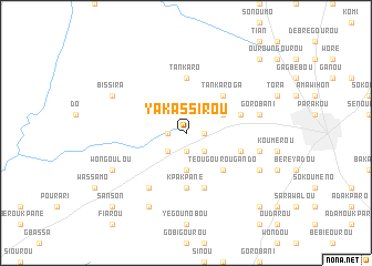 map of Yakassirou