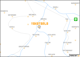 map of Yakatarla