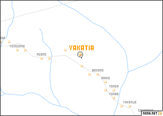 map of Yakatia