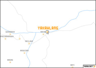 map of Yakāwlang