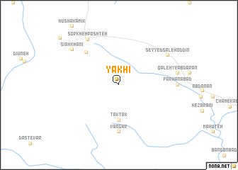 map of Yakhī