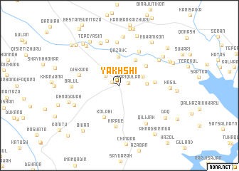 map of Yakhshī