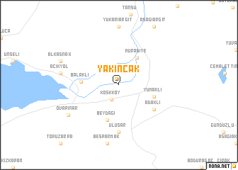 map of Yakıncak