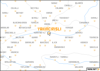 map of Yakınçirişli