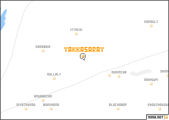 map of Yakka-Saray