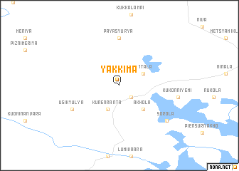 map of Yakkima
