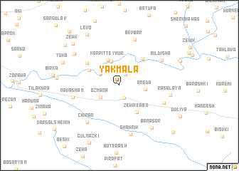 map of Yakmala