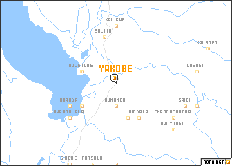 map of Yakobe