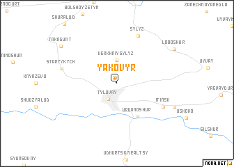 map of Yakovyr