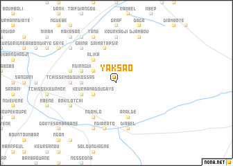 map of Yak Sao