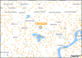 map of Yaksu-ri