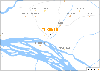 map of Yakweta