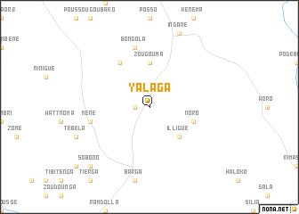 map of Yalaga