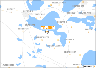 map of Yalaha