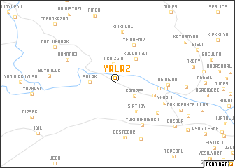 map of Yalaz