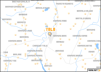 map of Yala