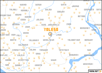 map of Yalesa