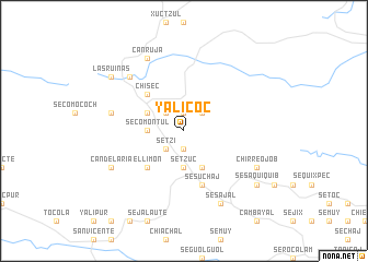 map of Yalicoc