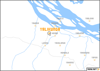 map of Yalikunda