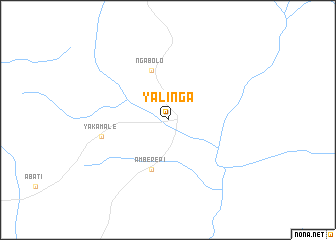 map of Yalinga
