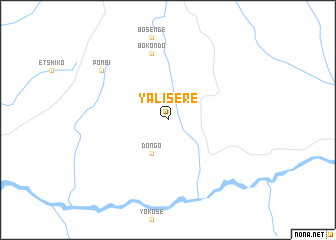 map of Yalisere
