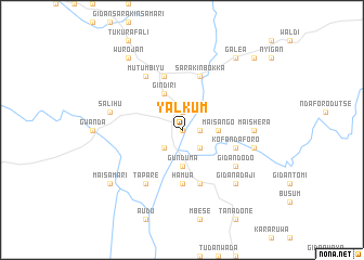 map of Yalkum