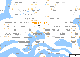 map of Yallal Ba