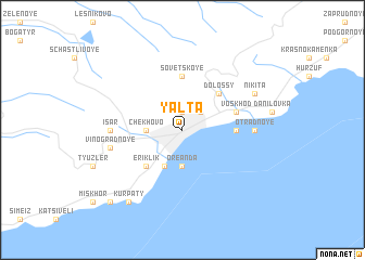 map of Yalta