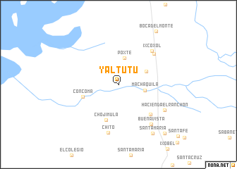 map of Yaltutú
