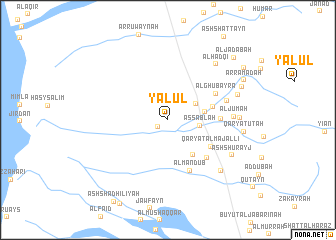 map of Yālūl
