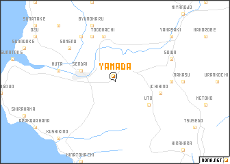 map of Yamada