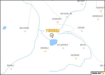 map of Yamadı