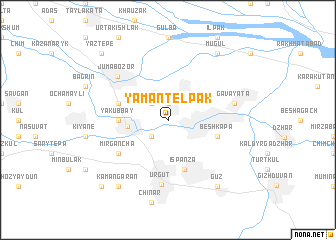 map of Yaman-Telʼpak