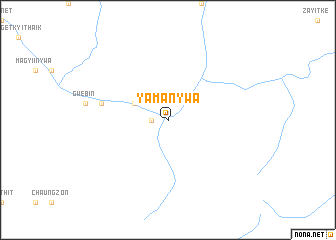 map of Yamanywa