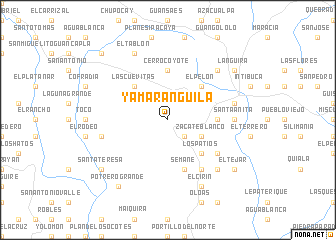 map of Yamaranguila