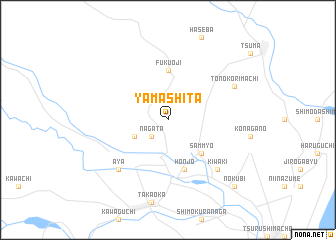 map of Yamashita