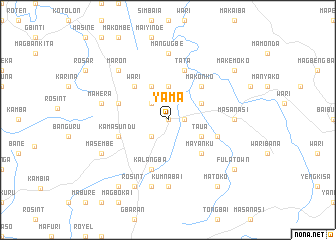 map of Yama