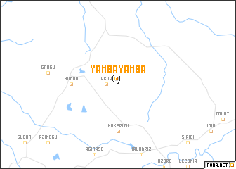 map of Yamba-Yamba